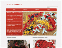 Tablet Screenshot of gudanggambar.net